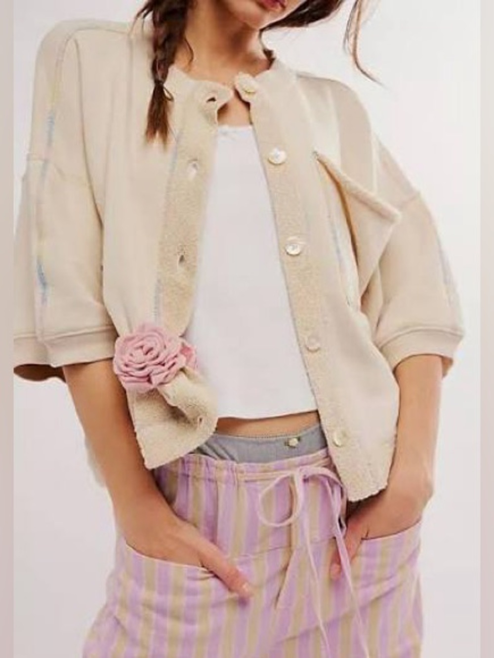 Free People Matilda Sweatshirt Size Medium